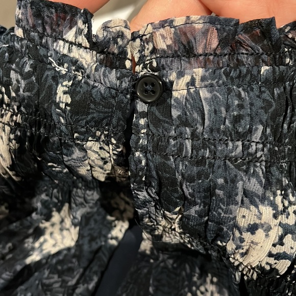 Joie Sleeveless Mini Dress Baltic Print Women’s Size Medium - Picture 9 of 13